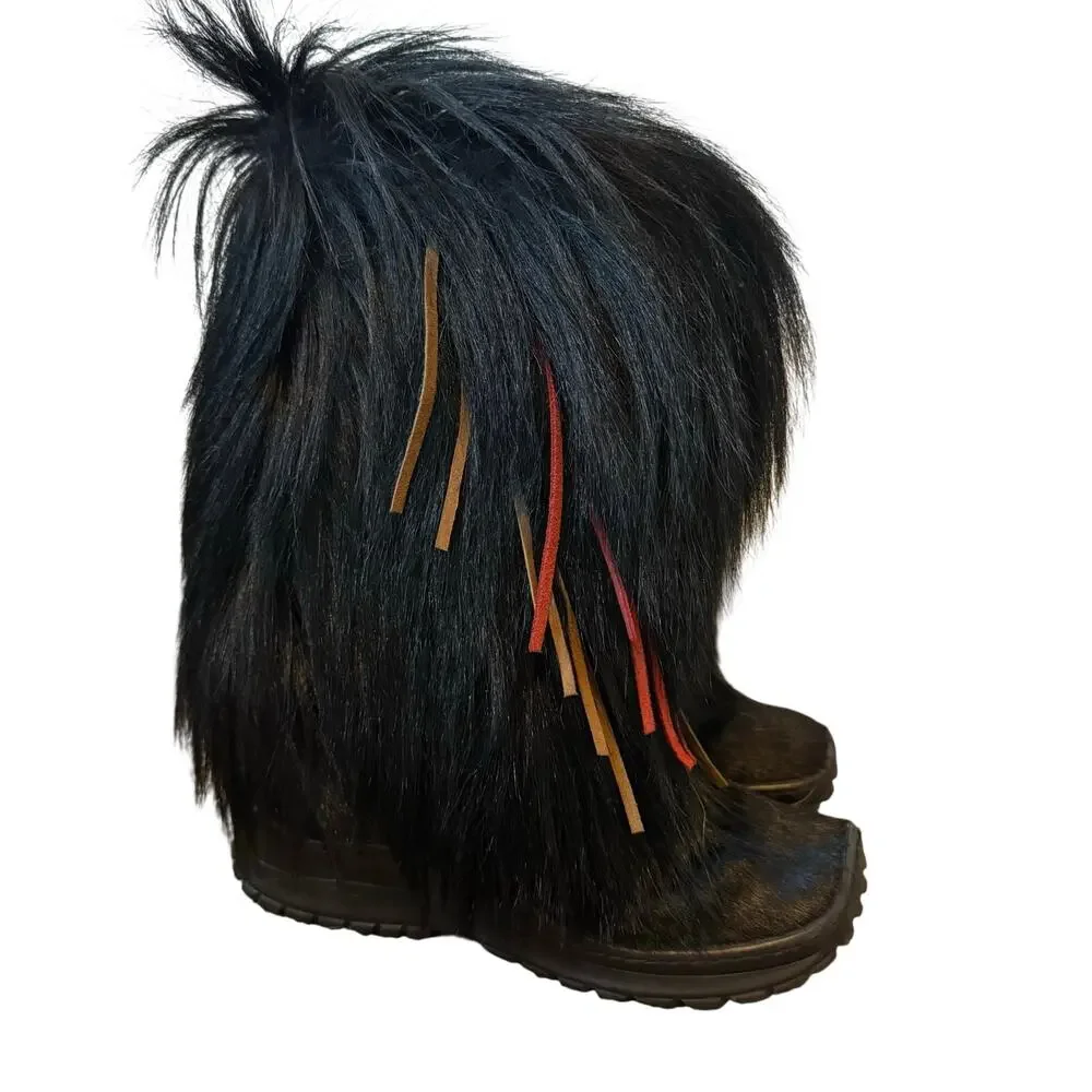 Pajar Cher Black Real fur Boots